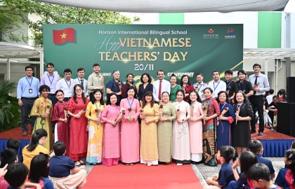 LỄ KỶ NIỆM NGÀY NHÀ GIÁO VIỆT NAM 20/11 TẠI TRƯỜNG SONG NGỮ QUỐC TẾ HORIZON